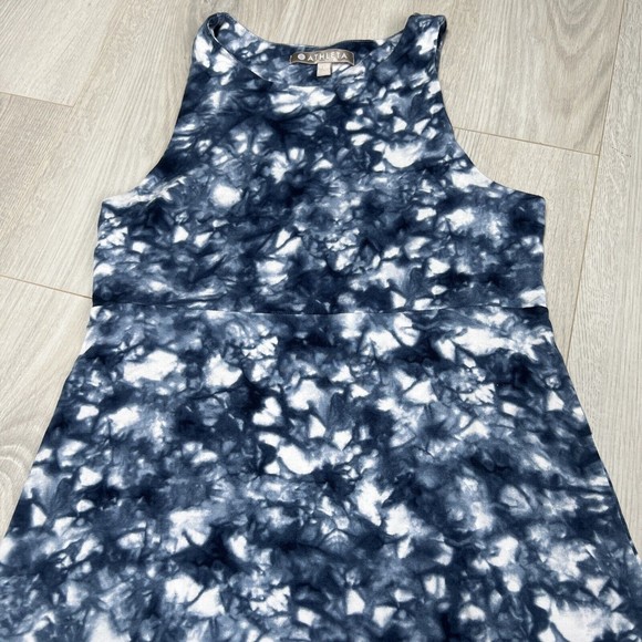 Athleta Dresses & Skirts - Athleta Size Small Small Dress High Neck Tie Dye